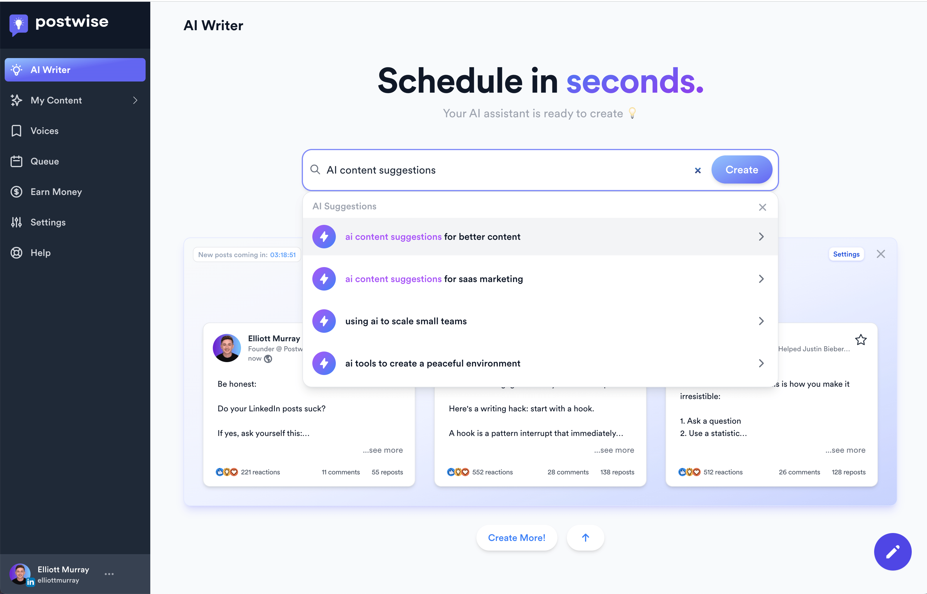 Threads Scheduler Dashboard